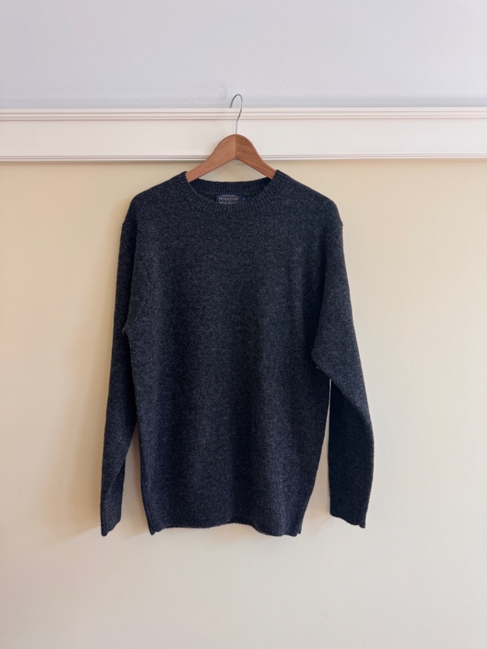Pendleton Charcoal Crewneck Sweater